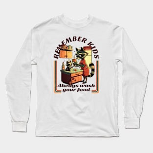 Raccoon Long Sleeve T-Shirt